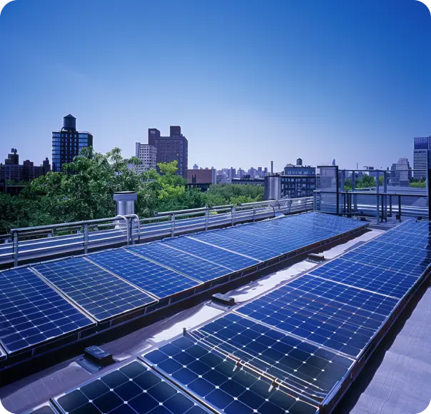 Rooftop Solar Panel Installation