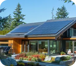 Solar system installed