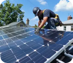 residential solar panel installer in San Antonio