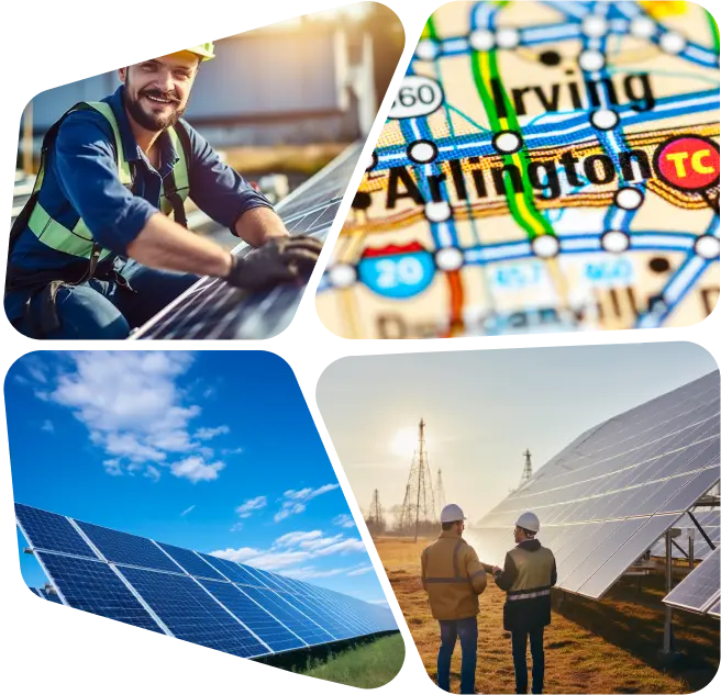 residential solar panel installer in Arlington, texas